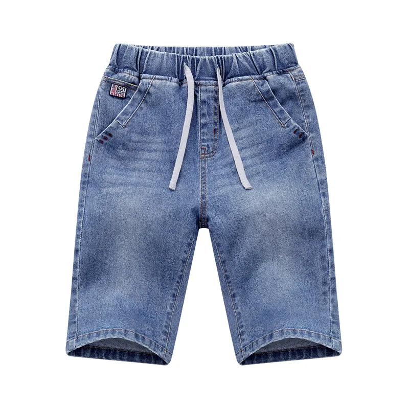 Boys' High-Denim Blue Shorts