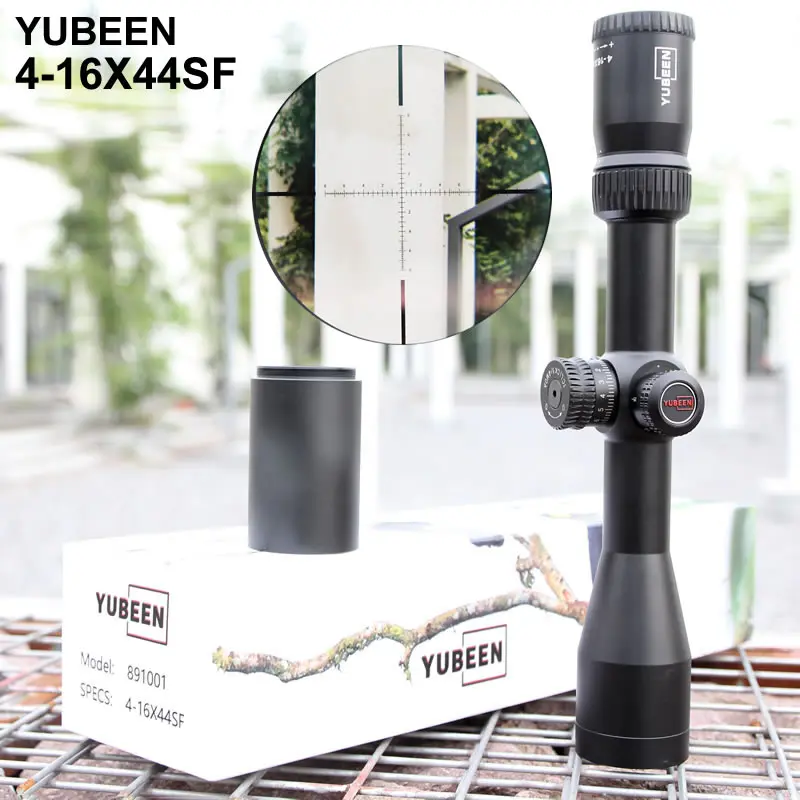YUBEEN 4-16X44 SF Side Parallax High Quality Hunting Riflescopes Shock Proof Sight for Sniper Shooting 30mm Tube Diameter
YUBEEN 4-16X44 SF Side Parallax High Quality Hunting Riflescopes Shock Proof Sight for Sniper Shooting 30mm Tube Diameter
