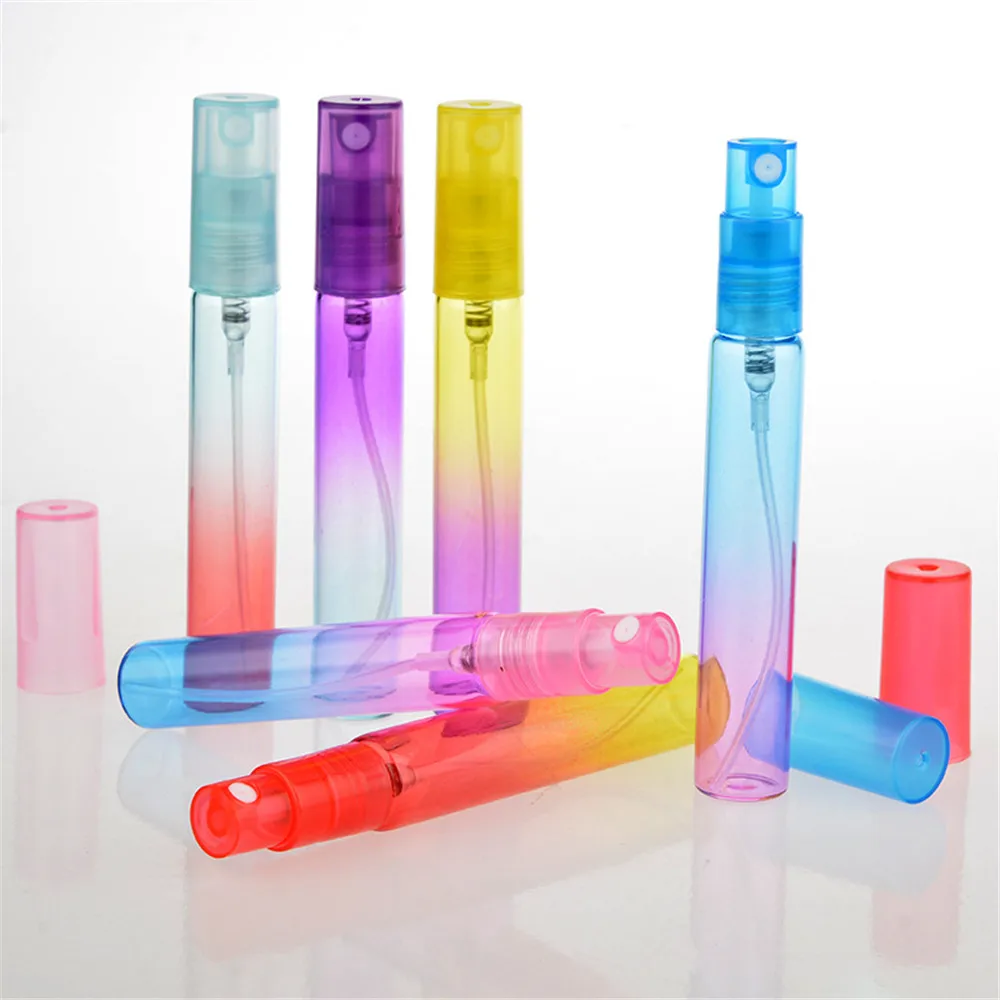 8ml Gradient Bottles Essential Oil Clear Mini Plastic Perfume Atomizer Refillable Pump Bottle Travel Lotion Makeup Empty Bottle
8ml Gradient Bottles Essential Oil Clear Mini Plastic Perfume Atomizer Refillable Pump Bottle Travel Lotion Makeup Empty Bottle