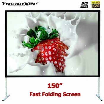 150 inches Fast Fold Projector Screen Quick Folding Projection Screens for Outdoor Concerts Exhibitions Cinema 4:3/16:9 optional
150 inches Fast Fold Projector Screen Quick Folding Projection Screens for Outdoor Concerts Exhibitions Cinema 4:3/16:9 optional