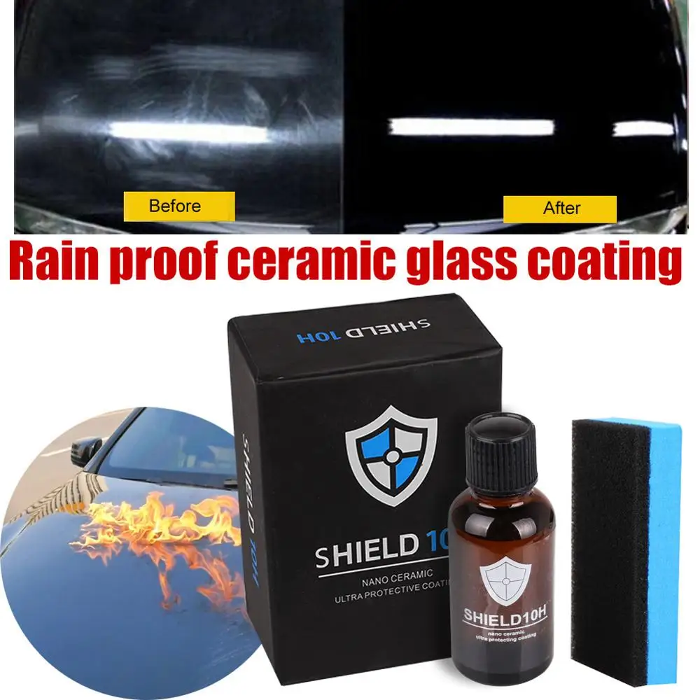 10H Car Liquid Ceramic Coat Super Hydrophobic Glass Coating Set Polysiloxane Nano materials Car Polish Coating Waterproof Agent 
10H Car Liquid Ceramic Coat Super Hydrophobic Glass Coating Set Polysiloxane Nano materials Car Polish Coating Waterproof Agent
