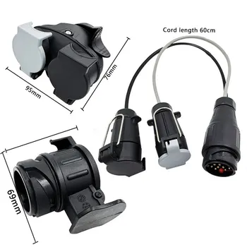 New Trailer linker socket adapter converter Portable EV Plug Type 2 Plug 16A electrical car connector
New Trailer linker socket adapter converter Portable EV Plug Type 2 Plug 16A electrical car connector