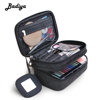 Waterproof Cosmetic Cases Multifunction Travel Toiletry Bag Double Layer Diamond Lattice Storage Bag New Men Women Makeup Bags
Waterproof Cosmetic Cases Multifunction Travel Toiletry Bag Double Layer Diamond Lattice Storage Bag New Men Women Makeup Bags
