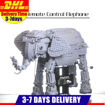 1542 PCS 7107 Animal Series Remote Control Elephant Splicing Technic Building Blocks Toys for Children with Motors Gifts Kids
1542 PCS 7107 Animal Series Remote Control Elephant Splicing Technic Building Blocks Toys for Children with Motors Gifts Kids