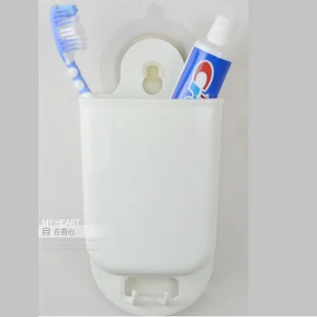 Strong xi bi Suction Toothbrush Holder Toothpaste Tube Static Film Seemless Stickers Multi-functional Bathroom Rack Storage Cont
Strong xi bi Suction Toothbrush Holder Toothpaste Tube Static Film Seemless Stickers Multi-functional Bathroom Rack Storage Cont