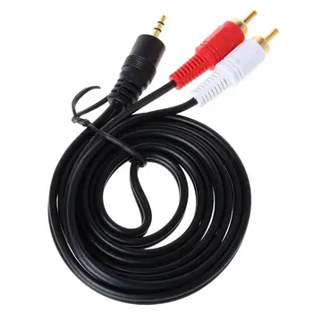 1 PC 3.5mm Audio Jack Plug to 2 RCA Adapter Cable Cord Drop Shipping Support
1 PC 3.5mm Audio Jack Plug to 2 RCA Adapter Cable Cord Drop Shipping Support