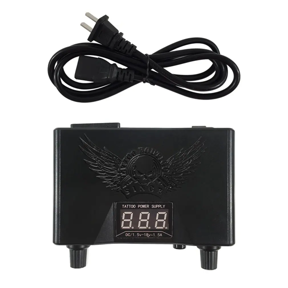 Tattoo Power Supply Voltage Transformer LED Digital Colorful Tattoo Power Unit for Tattoo Machine Supply
Tattoo Power Supply Voltage Transformer LED Digital Colorful Tattoo Power Unit for Tattoo Machine Supply