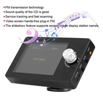 2.8inches Car DAB Digital Broadcast FM Receiver Multiple Music Formats Accessories for EU AU Car FM Receiver
2.8inches Car DAB Digital Broadcast FM Receiver Multiple Music Formats Accessories for EU AU Car FM Receiver
