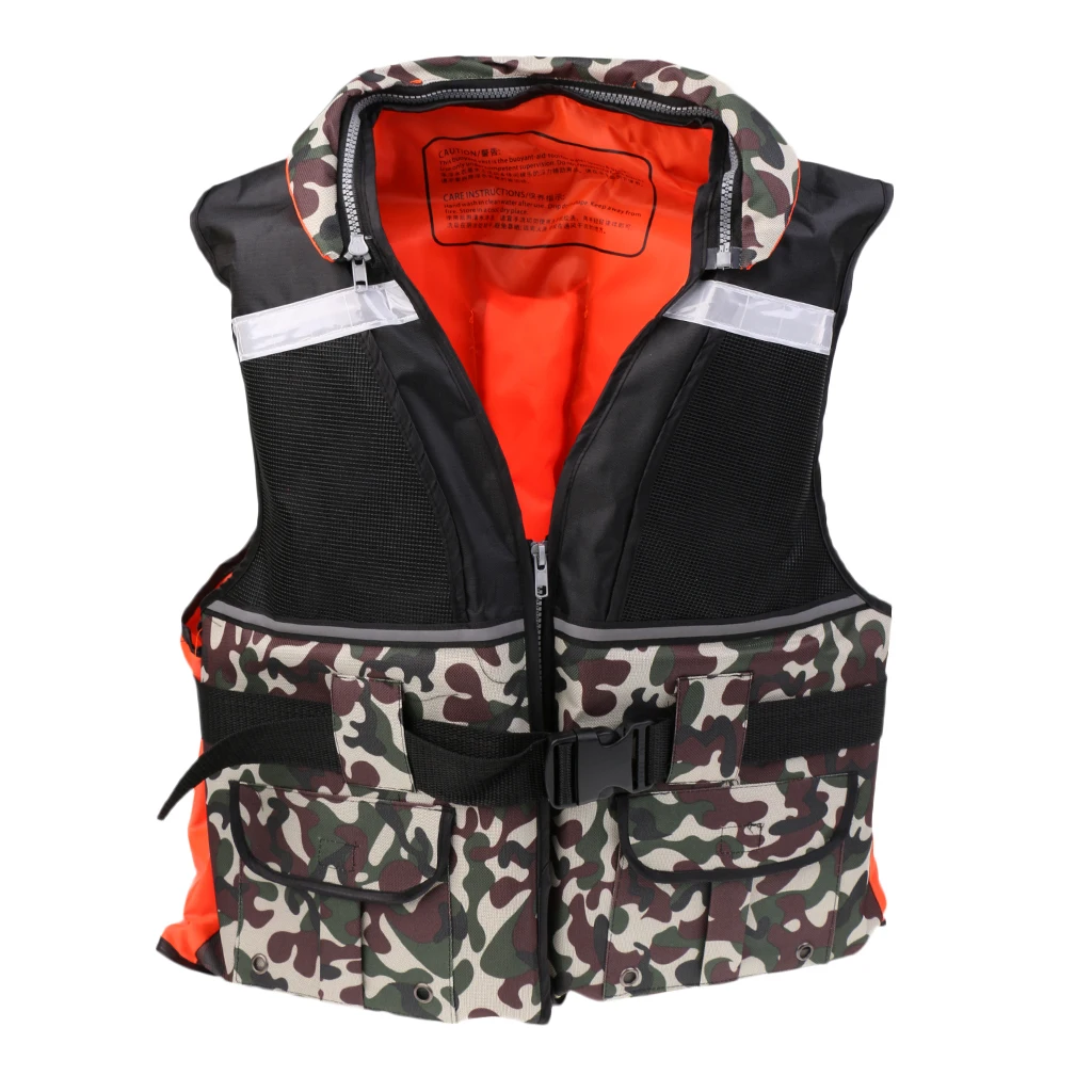 Adult Buoyancy Life Jackets Vest for Outdoor Fishing Kayaking Canoe Sailing Swimming Safety Jackets Adult Buoyancy Life Jackets Vest for Outdoor Fishing Kayaking Canoe Sailing Swimming Safety Jackets