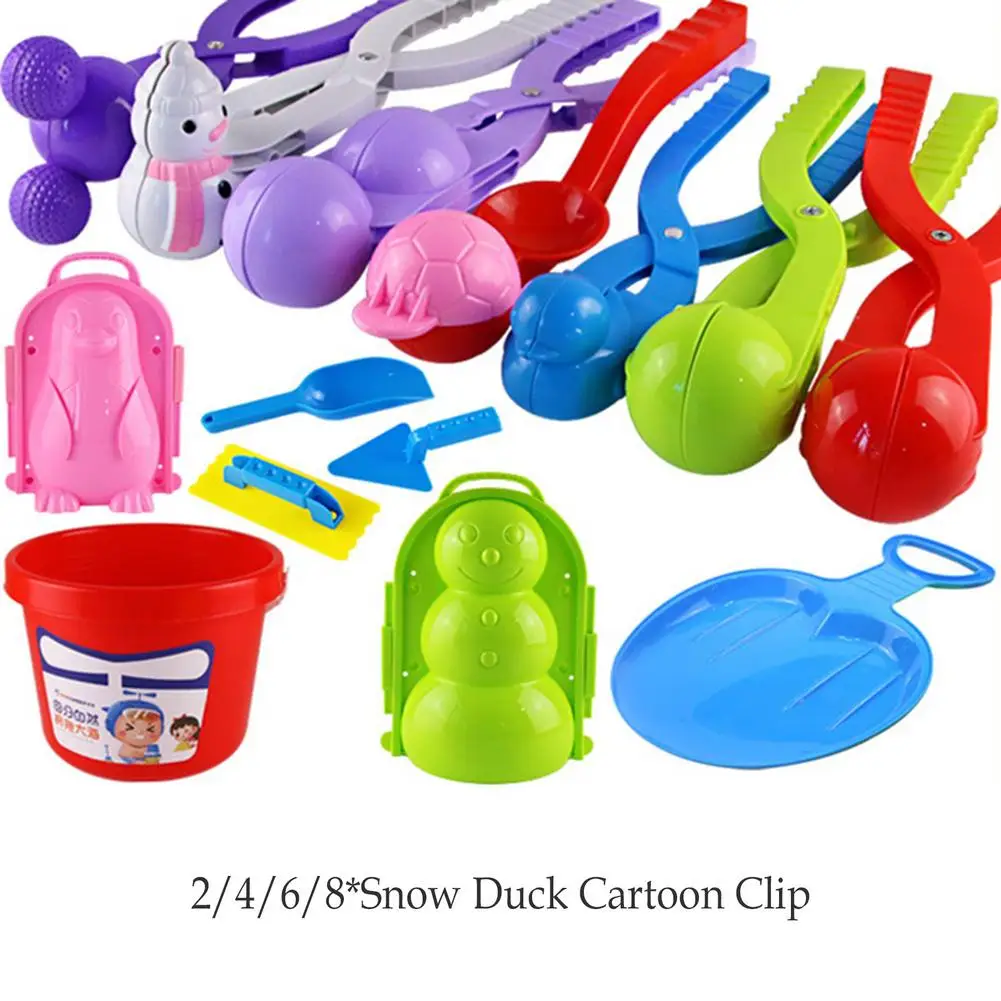 Children's Sand And Snow Dual-use Snowball Clip Toy Snowball Fight Artifact Thickened Snowball Device Winter Snow Snowdrift Tool
Children's Sand And Snow Dual-use Snowball Clip Toy Snowball Fight Artifact Thickened Snowball Device Winter Snow Snowdrift Tool