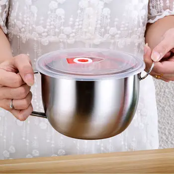 Thickened 1300ML All Steel Stainless Steel Instant Noodle Cup Fast Food Cup Household Covered Rice Bowl Lunch Box Large Instant 
Thickened 1300ML All Steel Stainless Steel Instant Noodle Cup Fast Food Cup Household Covered Rice Bowl Lunch Box Large Instant