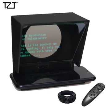 TZT Mini Teleprompter Portable Inscriber Mobile Teleprompter Artifact Video with Remote Control
TZT Mini Teleprompter Portable Inscriber Mobile Teleprompter Artifact Video with Remote Control