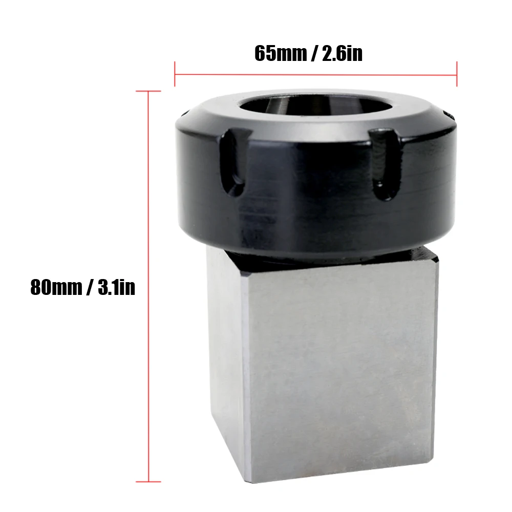 ER40 High Durability Square Collet Chuck Block Holder For CNC Lathe Engraving Machine Hole Drilling
ER40 High Durability Square Collet Chuck Block Holder For CNC Lathe Engraving Machine Hole Drilling