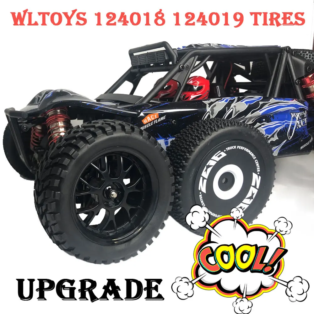 Upgrade Parts Front Rear Tires 124018 124019 RC Car spare parts for WLtoys 1/14 1/12 RC Car
Upgrade Parts Front Rear Tires 124018 124019 RC Car spare parts for WLtoys 1/14 1/12 RC Car