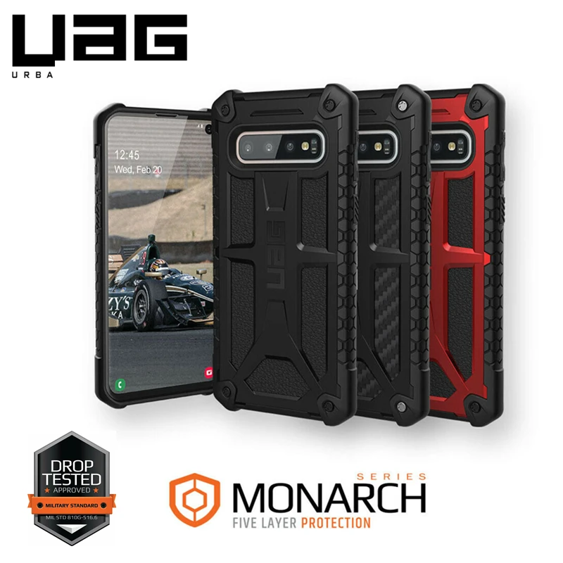 

UAG Monarch series case Military Spec Case - Rugged Cover For Samsung Galaxy S10 S10E S10 PLUS S10 5G S20 S20 PLUS S20 ultra