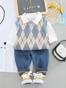 infant jean vest