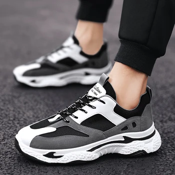 New Fashion Man's Sneakers Lace Up Vulcanize Running Male Shoes Breathable Comfor Mesh Shallow Flats Casual Boy's Shoes
New Fashion Man's Sneakers Lace Up Vulcanize Running Male Shoes Breathable Comfor Mesh Shallow Flats Casual Boy's Shoes