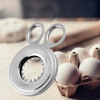 Kitchen Eggs Top Scissor Clipper Shell Cutter Practical Scissor Stainless Steel Sawtooth Household Cooking Accessories 
Kitchen Eggs Top Scissor Clipper Shell Cutter Practical Scissor Stainless Steel Sawtooth Household Cooking Accessories