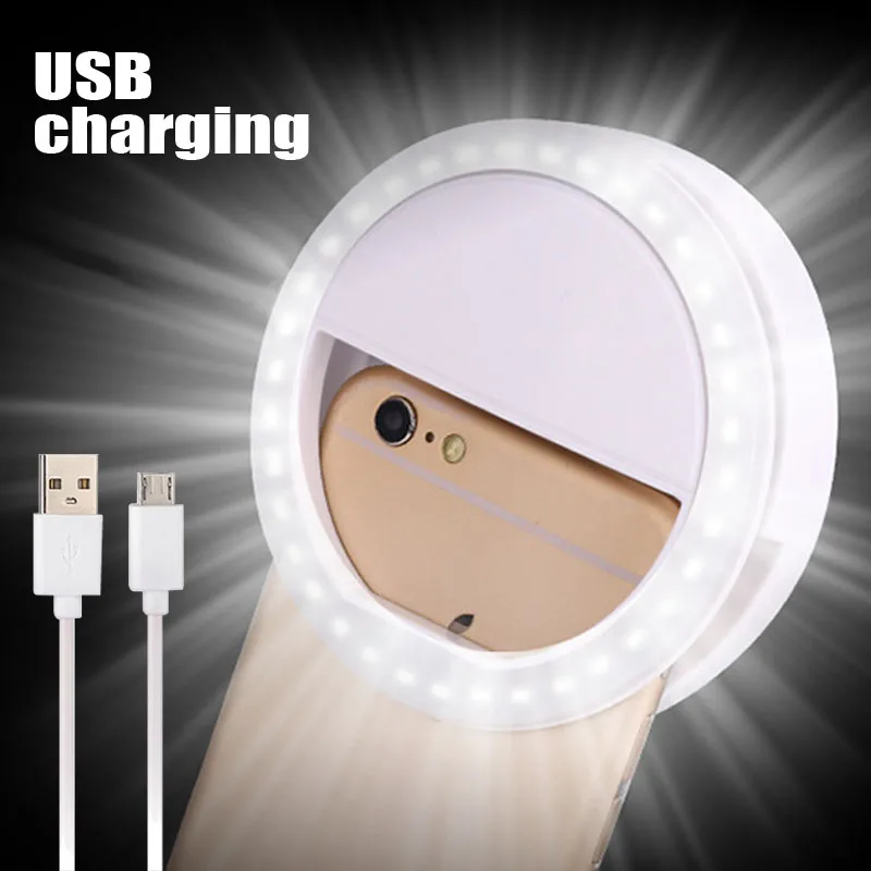 New USB Mobile Phone Light Clip Selfie LED Auto Flash For Cell Phone Smartphone Round Portable Selfie Flashlight Makeup Mirror
New USB Mobile Phone Light Clip Selfie LED Auto Flash For Cell Phone Smartphone Round Portable Selfie Flashlight Makeup Mirror