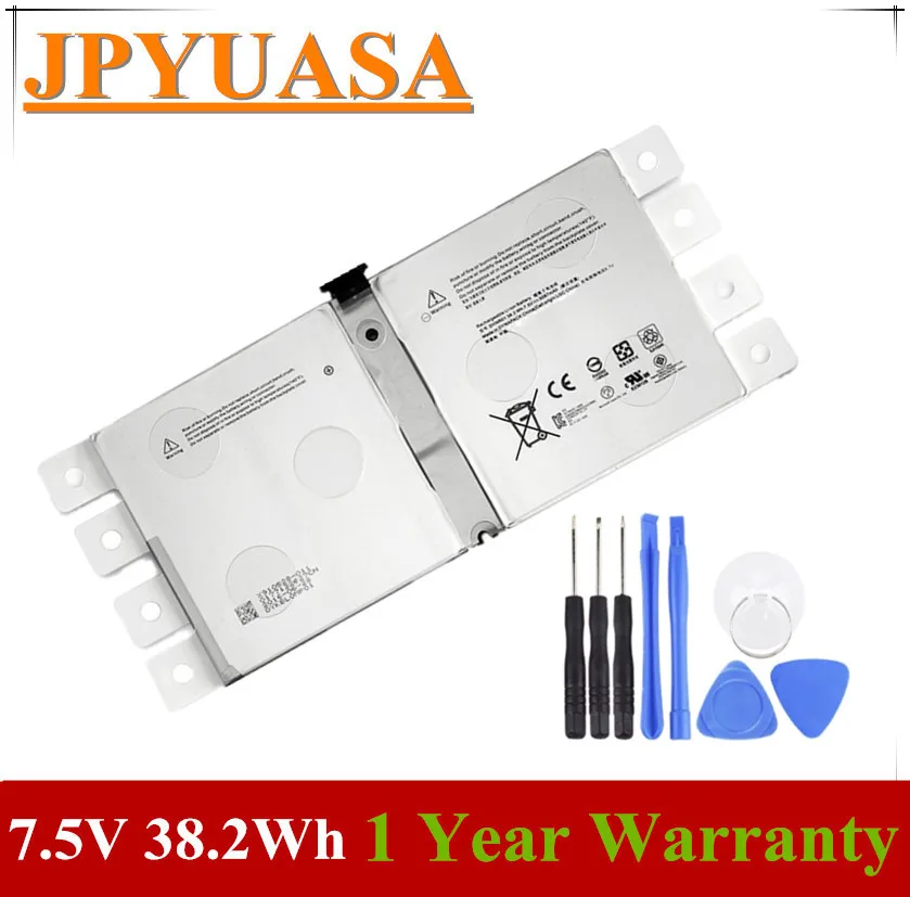 Genuine G3HTA027H Battery For Microsoft Surface Pro 4 12.3" Tablet DYNR01 7.5V 38.2WH 5087mAH
Genuine G3HTA027H Battery For Microsoft Surface Pro 4 12.3" Tablet DYNR01 7.5V 38.2WH 5087mAH