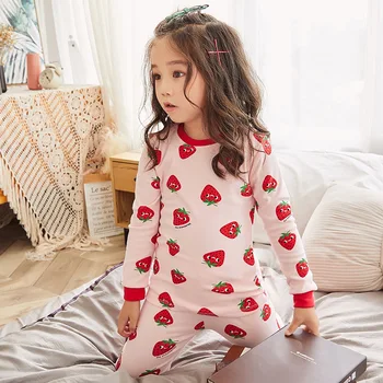 Spring And Autumn New Children Sleepwaer Pajamas Suit Pink Homewear Sleep Set Boys And Girls Clothing Nightwear Nightgown 
Spring And Autumn New Children Sleepwaer Pajamas Suit Pink Homewear Sleep Set Boys And Girls Clothing Nightwear Nightgown