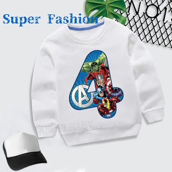 Winter 2019 Happy Birthday Avengers Number 0~10th Kids Hoodies Sweatshirts Long Sleeve Toddler Sportswear Child's Hoodie,dKYT001 
Winter 2019 Happy Birthday Avengers Number 0~10th Kids Hoodies Sweatshirts Long Sleeve Toddler Sportswear Child's Hoodie,dKYT001