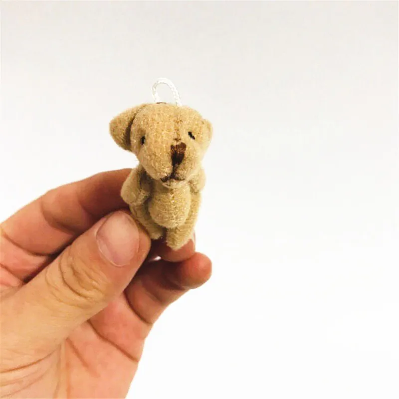 100pieces/lot mini 4.5cm joints bear plush doll toys pendant accessories
100pieces/lot mini 4.5cm joints bear plush doll toys pendant accessories