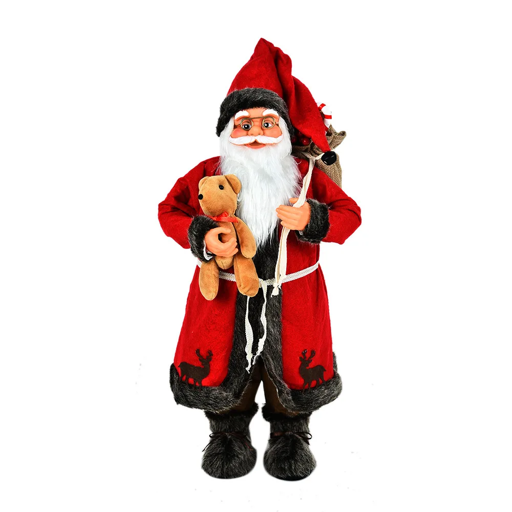 60cm New Creative Santa Holiday Decorations Merry Christmas Decorations For Home Happy New Year 2021 Santa Claus Plush Doll
60cm New Creative Santa Holiday Decorations Merry Christmas Decorations For Home Happy New Year 2021 Santa Claus Plush Doll