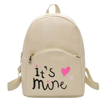 Women Backpack Preppy Style Letter Print Mini PU Leather Backpack Schoolbags for Teenage Girls Female Backpack Rucksack Mochilas 
Women Backpack Preppy Style Letter Print Mini PU Leather Backpack Schoolbags for Teenage Girls Female Backpack Rucksack Mochilas