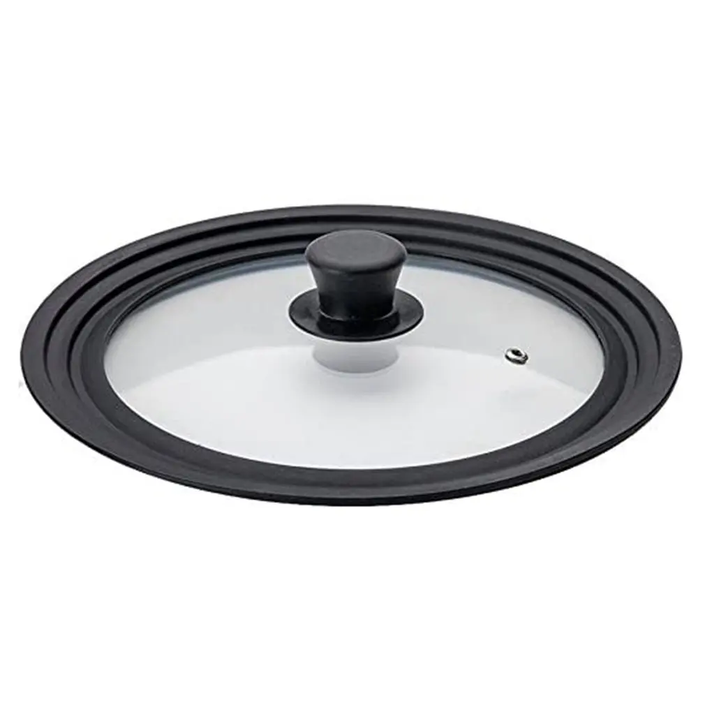 Portable Kitchen Supplies Multi-Functional Visual Lid Heat-resistant Anti-Fall Tempered Silicone Glass Lid Kitchen Accessories
Portable Kitchen Supplies Multi-Functional Visual Lid Heat-resistant Anti-Fall Tempered Silicone Glass Lid Kitchen Accessories