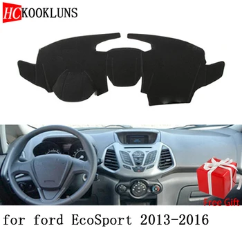 For Ford ecosport 2013 2014 2015-2017 Dashboard Cover Sun Shade Non-slip Dash Mat Pad Carpet Car Stickers Interior Accessories
For Ford ecosport 2013 2014 2015-2017 Dashboard Cover Sun Shade Non-slip Dash Mat Pad Carpet Car Stickers Interior Accessories