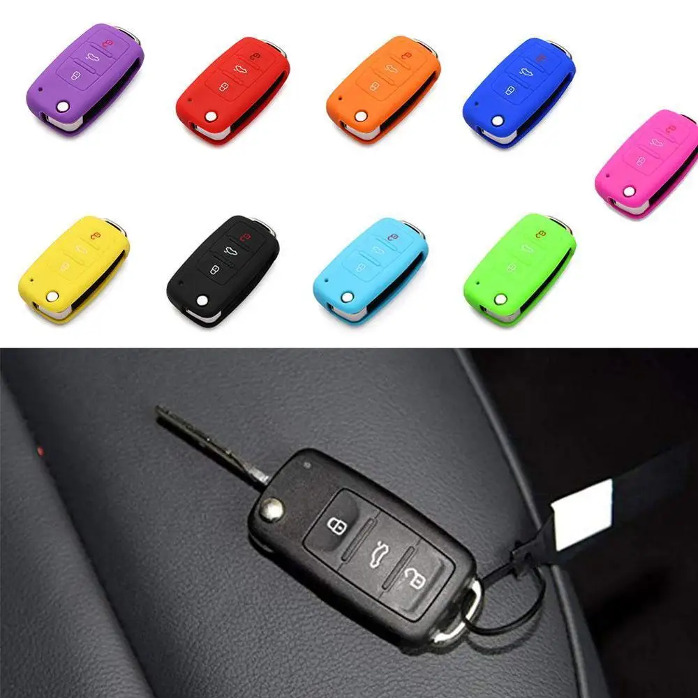 Hot silicone car key cover case shell fob for VW Golf Bora Jetta POLO GOLF Passat For Skoda Octavia A5 Fabia For SEAT Ibiza Leon 
Hot silicone car key cover case shell fob for VW Golf Bora Jetta POLO GOLF Passat For Skoda Octavia A5 Fabia For SEAT Ibiza Leon