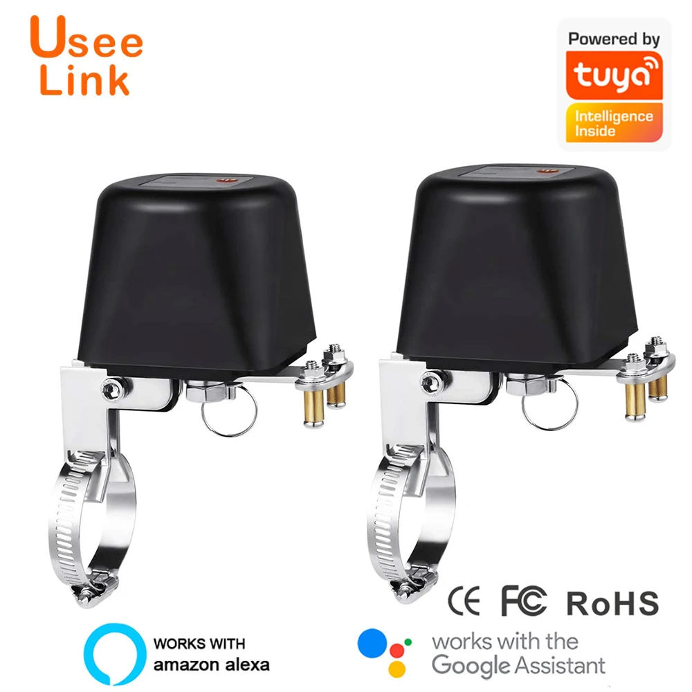 Tuya WiFi Water/Gas Valve UseeLink Gas/Water Valve Smart Home Automation Control Valve for Gas Work with Alexa,Google Assistant
Tuya WiFi Water/Gas Valve UseeLink Gas/Water Valve Smart Home Automation Control Valve for Gas Work with Alexa,Google Assistant