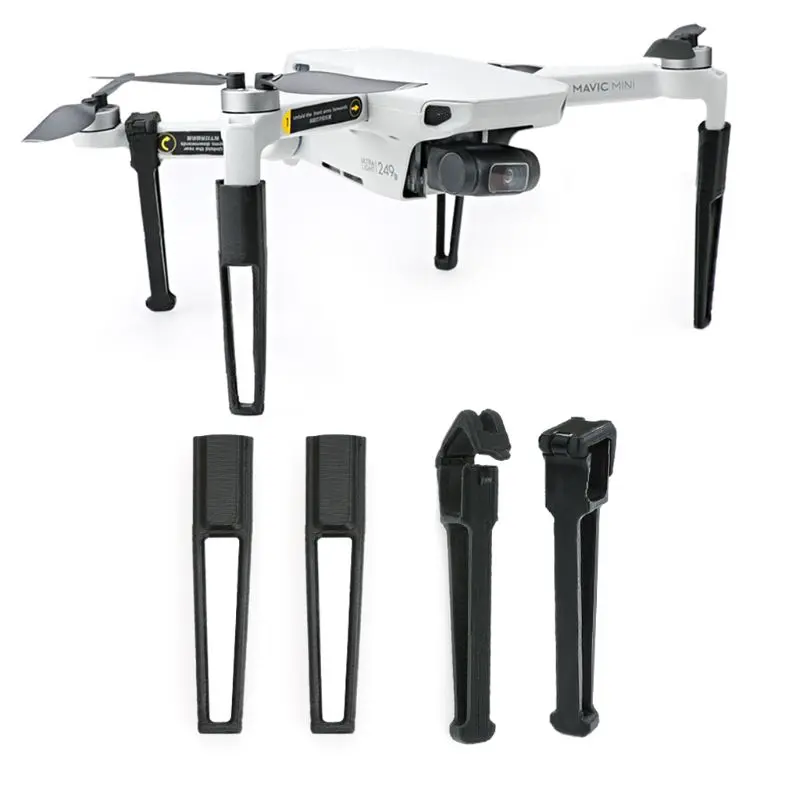 For DJI MAVIC MINI Extended Landing Gear Raised Tripod Support Protector Extensions
For DJI MAVIC MINI Extended Landing Gear Raised Tripod Support Protector Extensions