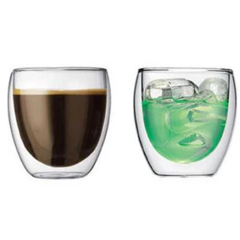 2Pieces 250ml Double wall Heat Insulated Glass Coffee Mug Novelty Daily Drinkware Juice Water Tea Cup Wholesale gadget
2Pieces 250ml Double wall Heat Insulated Glass Coffee Mug Novelty Daily Drinkware Juice Water Tea Cup Wholesale gadget