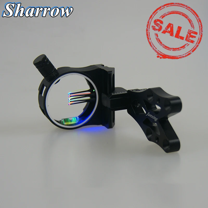 JUNCING 5-Pin Slider Bow Sight Micro Adjust 3D Hunting Sight with Light and Level Balancer for Compound Bow Hunting Shooting
JUNCING 5-Pin Slider Bow Sight Micro Adjust 3D Hunting Sight with Light and Level Balancer for Compound Bow Hunting Shooting