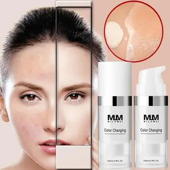 12ml Professional Temperature Change Concealer Makeup Base Smooth Moisturizing Foundation Transparent Liquid Foundation Nat P5Q9
12ml Professional Temperature Change Concealer Makeup Base Smooth Moisturizing Foundation Transparent Liquid Foundation Nat P5Q9