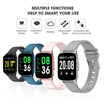 KW17 Smart Watch Sport Health Smart Bracelet 2020 Waterproof Heart Rate Monitoring Bluetooth Blood Pressure Monitor For Android
KW17 Smart Watch Sport Health Smart Bracelet 2020 Waterproof Heart Rate Monitoring Bluetooth Blood Pressure Monitor For Android