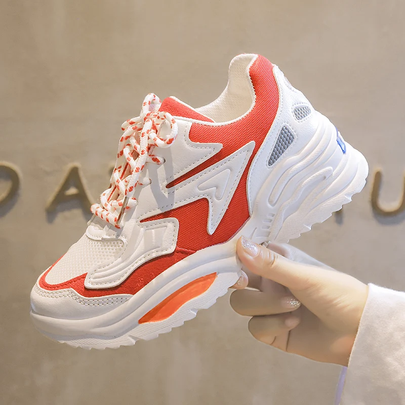 Women Shoes 2019 Hot Chunky Sneakers Women Fashion Vulcanize Shoes White Sneakers Basket Femme Dad Shoes Casual Women Krasovki
Women Shoes 2019 Hot Chunky Sneakers Women Fashion Vulcanize Shoes White Sneakers Basket Femme Dad Shoes Casual Women Krasovki