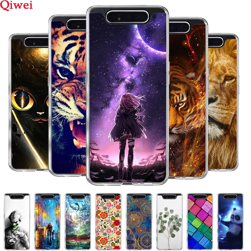 Silicone Case For Samsung A80 Case Animals Para Painted Soft TPU Back Cover For Samsung Galaxy A80 Case A 80 2019 Coque Clear
Silicone Case For Samsung A80 Case Animals Para Painted Soft TPU Back Cover For Samsung Galaxy A80 Case A 80 2019 Coque Clear