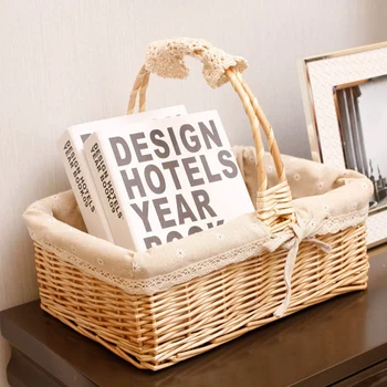 New Handmade Natural Willow Shopping Baskets Vintage Handbag Wicker Shopping Baskets Display Collection Gift Hamper Fabric Linin
New Handmade Natural Willow Shopping Baskets Vintage Handbag Wicker Shopping Baskets Display Collection Gift Hamper Fabric Linin