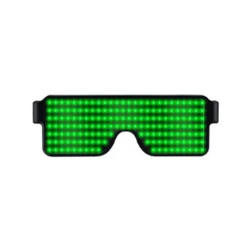 Nightclub Sunglasses Multi-Purpose Led Light Up Party Flashing Glow Glasses Eyewear Display Screen
Nightclub Sunglasses Multi-Purpose Led Light Up Party Flashing Glow Glasses Eyewear Display Screen