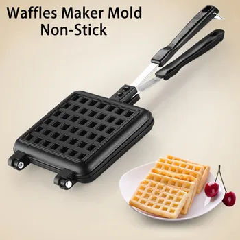 Portable Waffles Maker Mold Non-Stick Iron Machine Household Kitchen Gas Pan Bubble Egg Cake Oven Breakfast Machine
Portable Waffles Maker Mold Non-Stick Iron Machine Household Kitchen Gas Pan Bubble Egg Cake Oven Breakfast Machine
