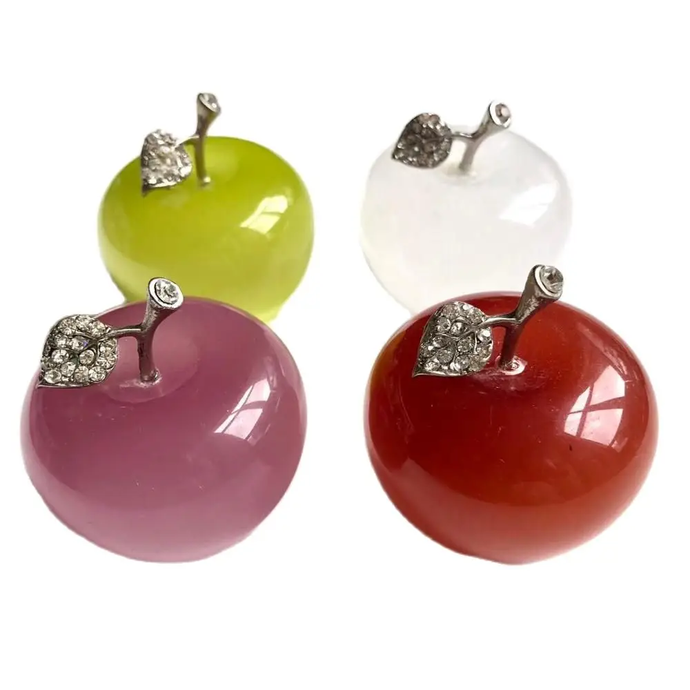 Healing crystals reiki apple craft natural cat eye stones carved for wicca decoration gift
Healing crystals reiki apple craft natural cat eye stones carved for wicca decoration gift