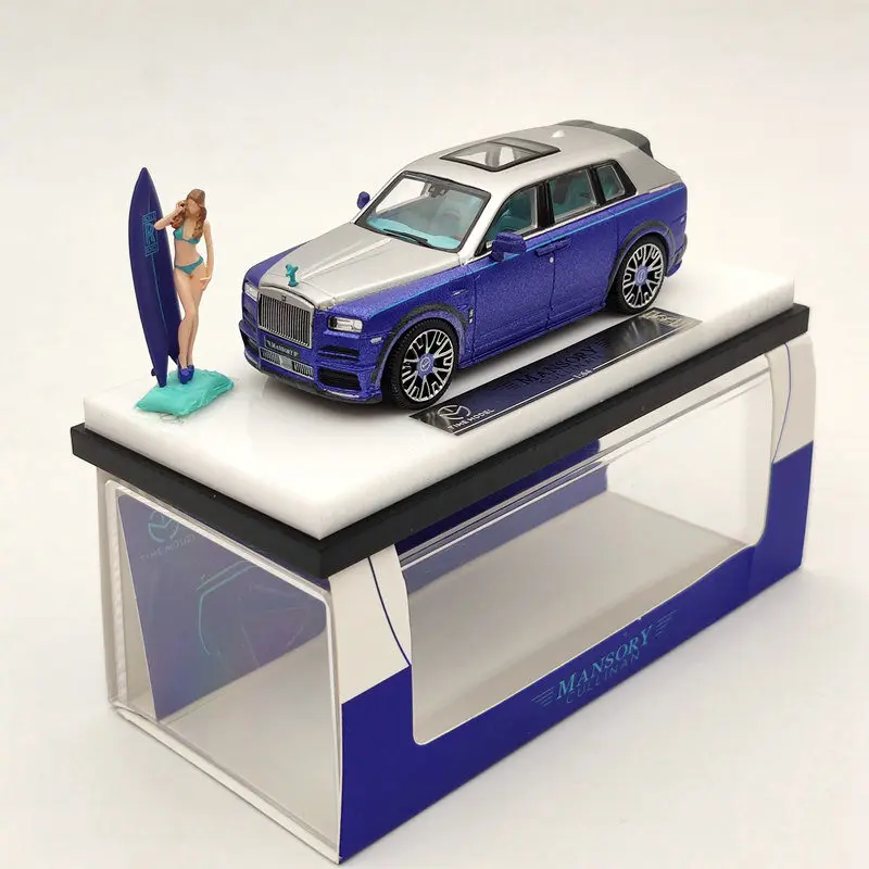 Time Model 1:64 For Rls~Rce SUV CULLINAN Mansory Blue w/Figure Diecast Model Car
Time Model 1:64 For Rls~Rce SUV CULLINAN Mansory Blue w/Figure Diecast Model Car
