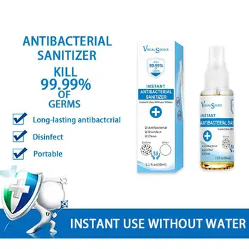 Spray Hand Sanitizer Disinfection Antibacterial Clean 30g Hand Sanitizer Hands Long-lasting Cleaning R5Q0
Spray Hand Sanitizer Disinfection Antibacterial Clean 30g Hand Sanitizer Hands Long-lasting Cleaning R5Q0