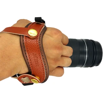 DSLR Camera Hand Strap Cowhide Camera Hand Grip Wrist Strap S-type Genuine Leather Shockproof Micro Single Handheld Strap Belt
DSLR Camera Hand Strap Cowhide Camera Hand Grip Wrist Strap S-type Genuine Leather Shockproof Micro Single Handheld Strap Belt