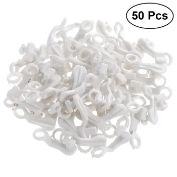 50Pcs S Shape Rod Slides Plastic Curtain Rail Track Gliders Hook for Window Door Shower Curtains
50Pcs S Shape Rod Slides Plastic Curtain Rail Track Gliders Hook for Window Door Shower Curtains