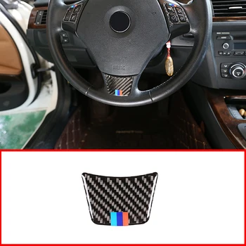 For BMW 3 Series E90 E92 2005-2012 Car Accessories Real Carbon Fiber Steering Wheel Trim Stickers
For BMW 3 Series E90 E92 2005-2012 Car Accessories Real Carbon Fiber Steering Wheel Trim Stickers