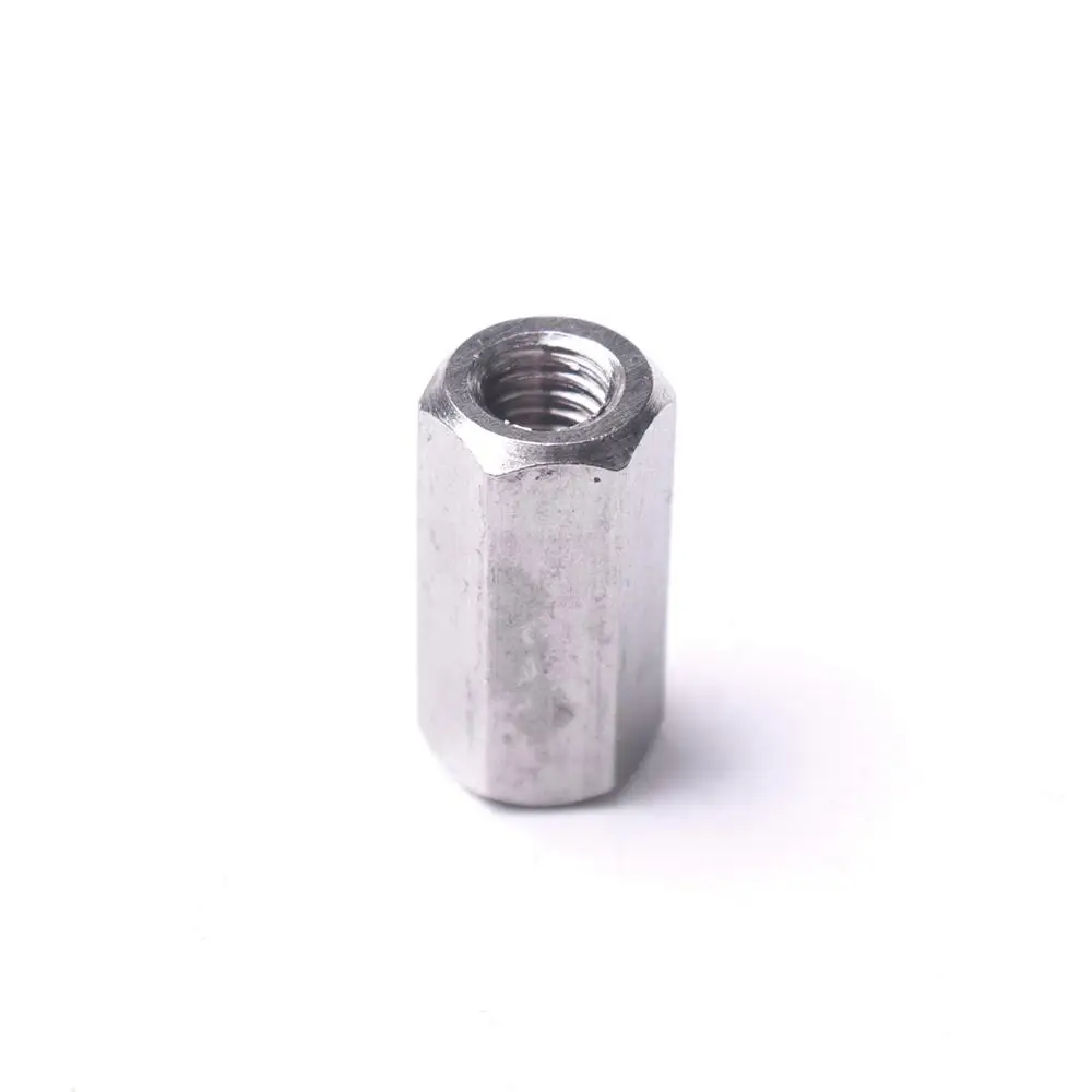 Good Quality 10pcs/Lot Long Rod Coupling Hex Nuts Screws size 6x20mm 8x30mm Stainless Steel Silver Hexagonal Screws Hot Sale
Good Quality 10pcs/Lot Long Rod Coupling Hex Nuts Screws size 6x20mm 8x30mm Stainless Steel Silver Hexagonal Screws Hot Sale